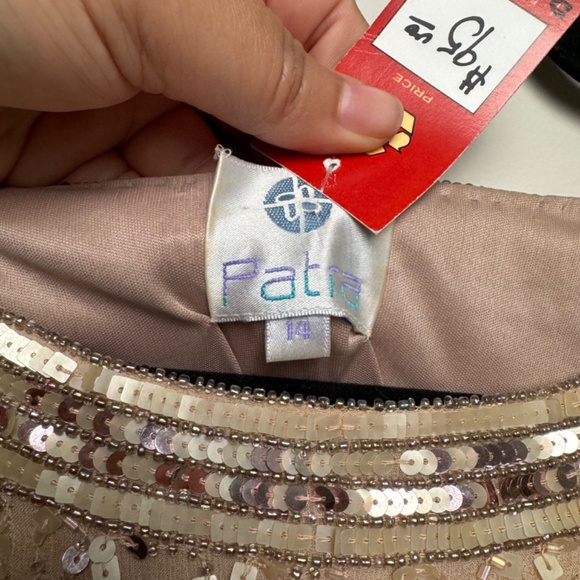 Beautiful Vintage Grecian Vintage Dress - Size 14 - Picture 2 of 16